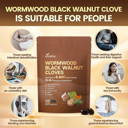 Wormwood Black Walnut Cloves